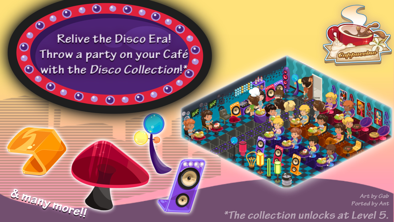 Cappucinno Report Jan 26th, 2026 - The Disco Collection is here! (Cappuccino Stuff Pack 2)