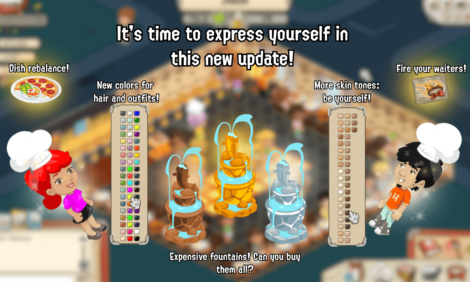 Express yourself! - Cappuccino Update 7